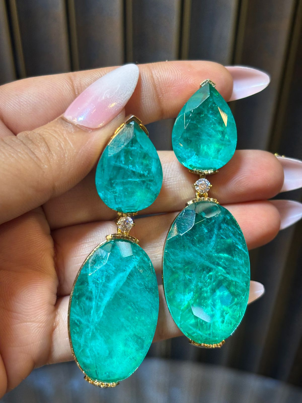 Azure Drop Earrings