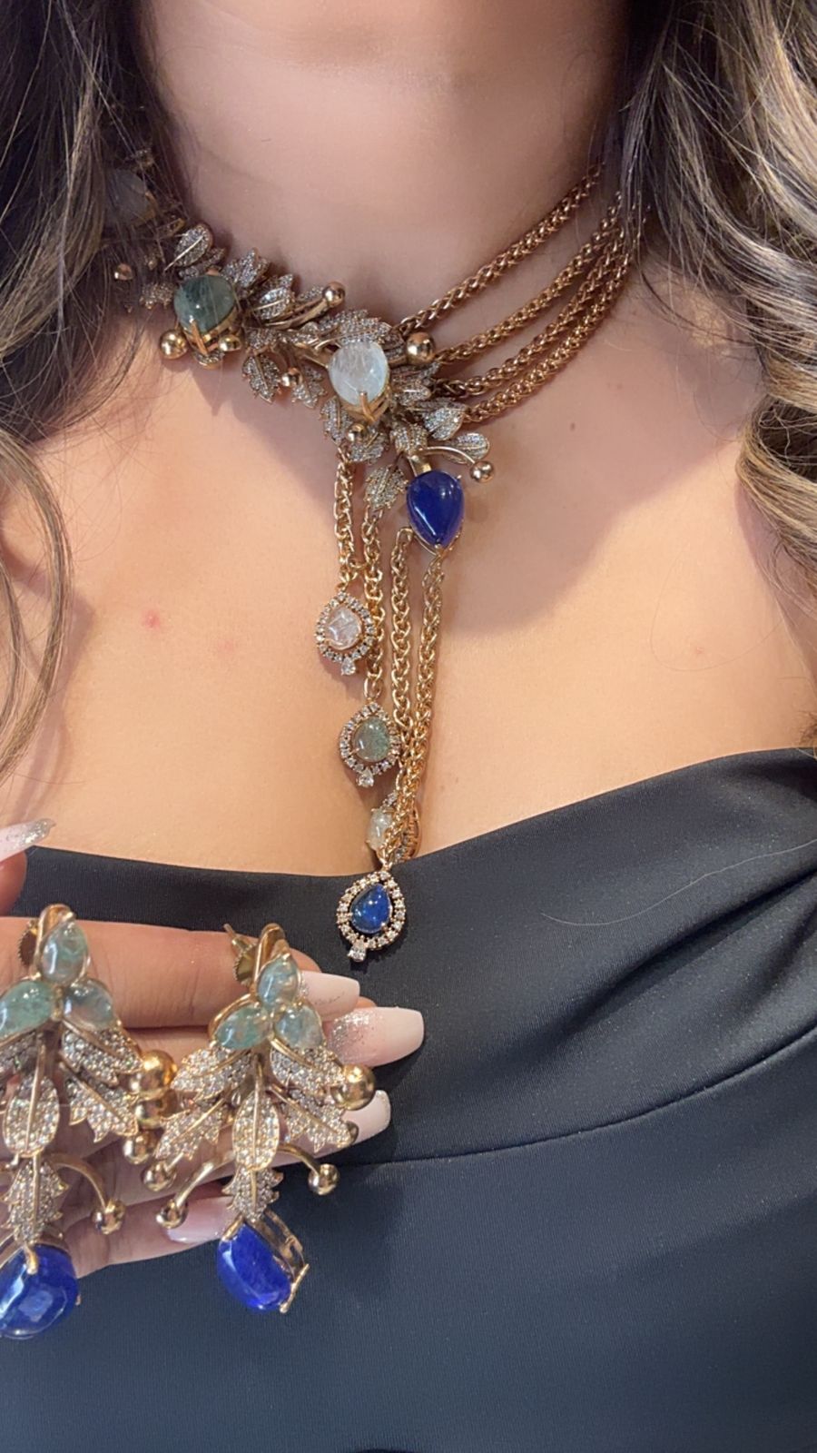 The Azure Necklace Set
