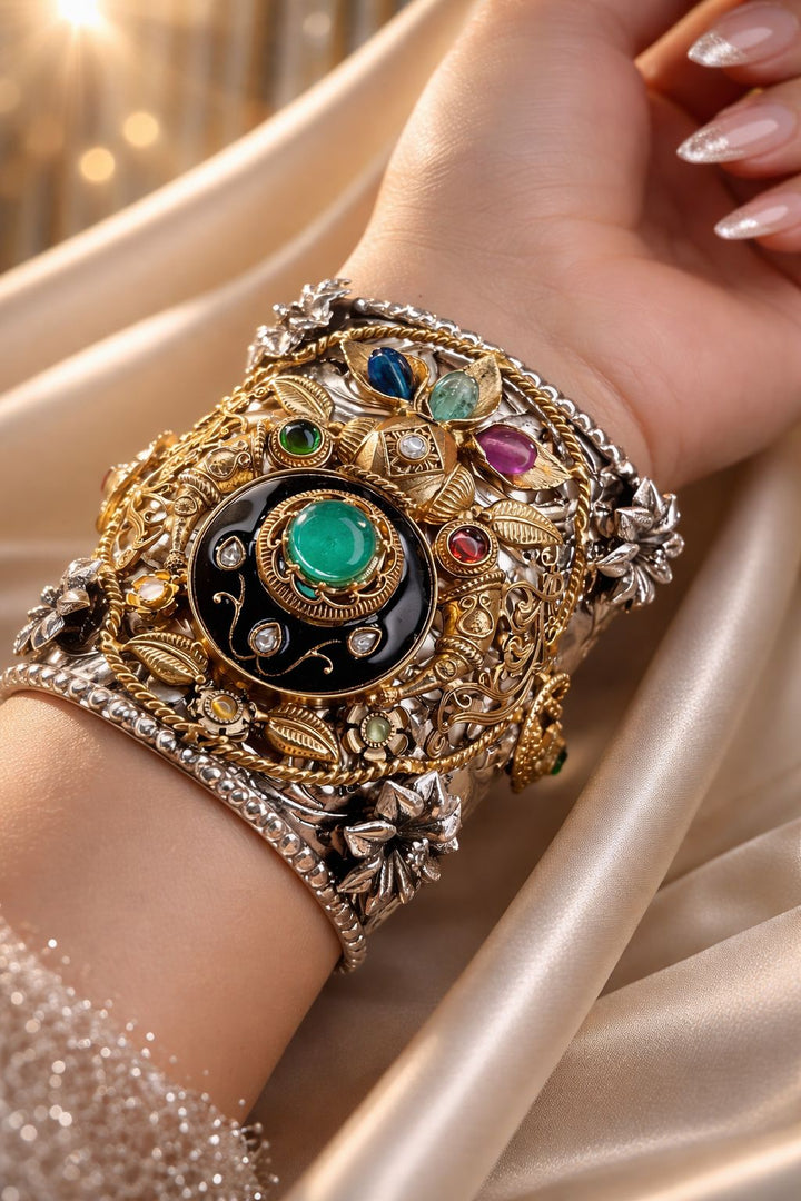 Emerald Luxe Statement Handcuff
