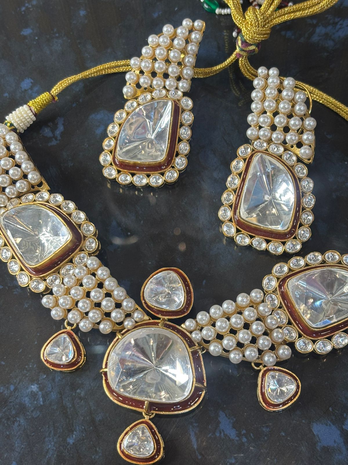 Saanjh Polki Pearl