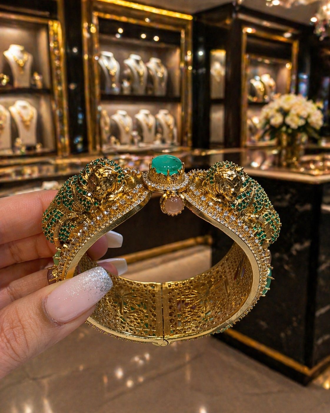 Sabya Luxe Statement Bracelet