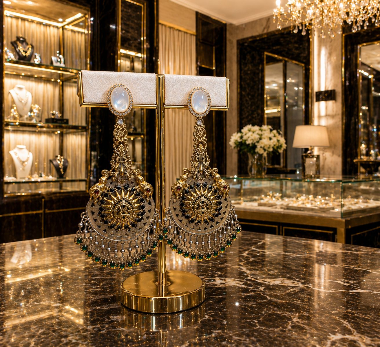 Iconic Diva Chandelier Earrings