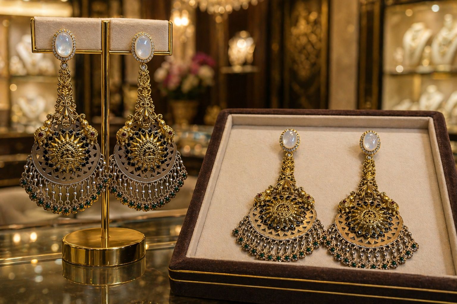 Iconic Diva Chandelier Earrings