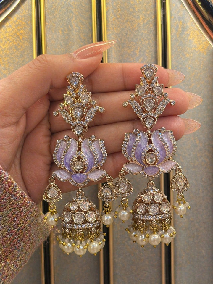 Lumina Fleur Jhumkas