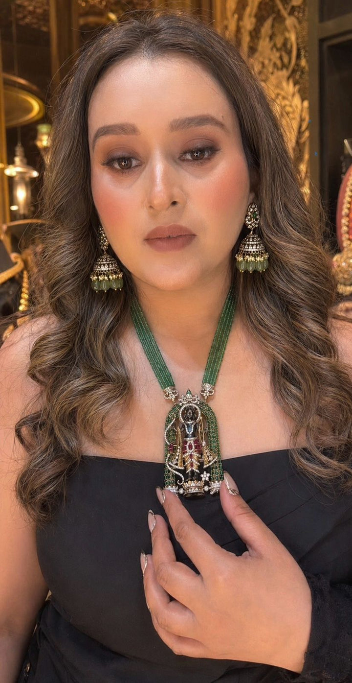 Ram Darbar Divine Long Necklace Set