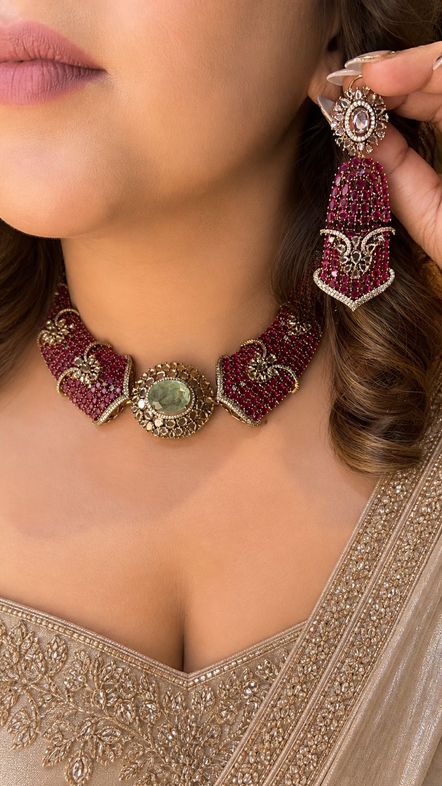Heer Luxe Necklace Set