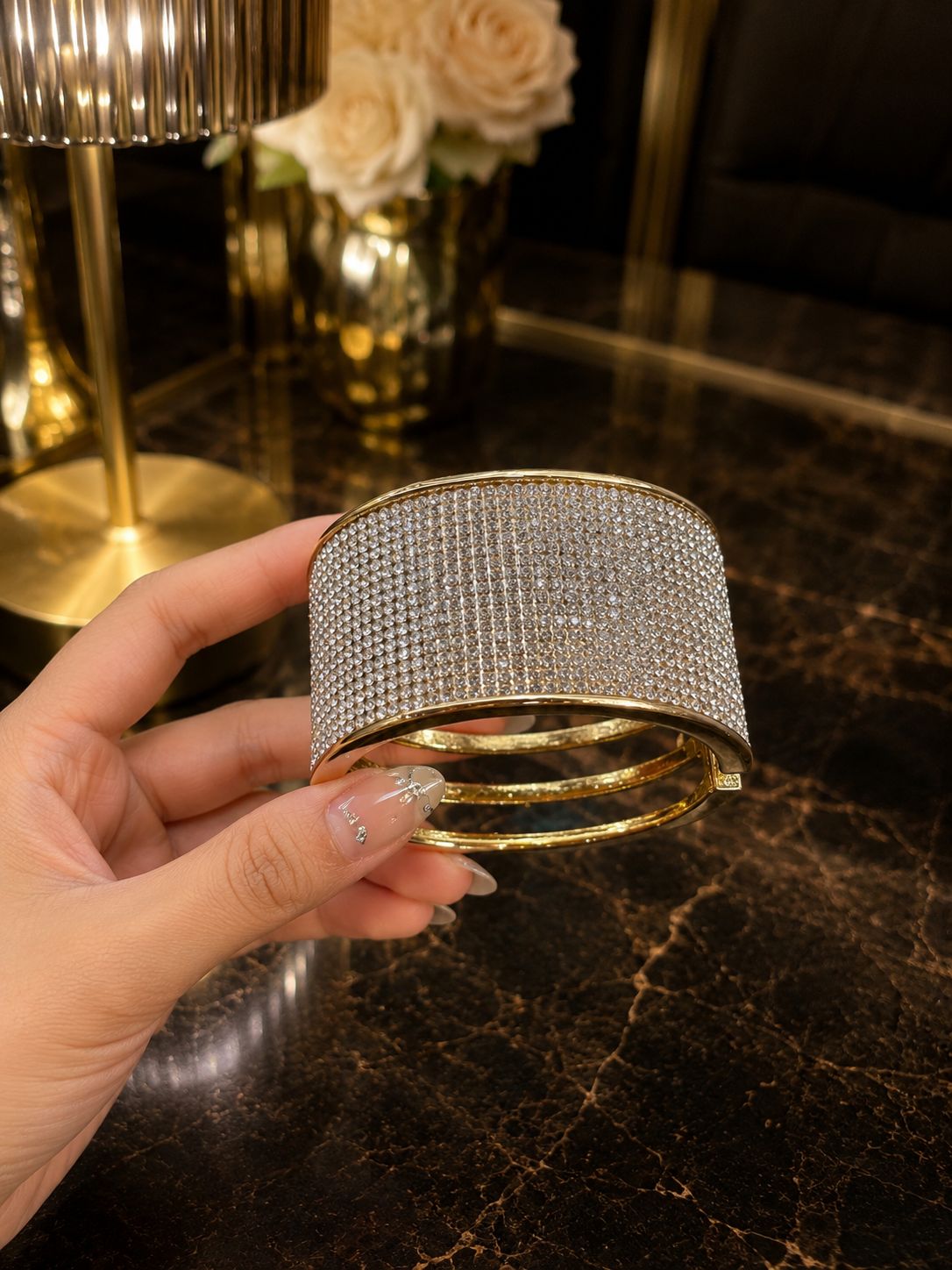 Diamond Drape Bracelet