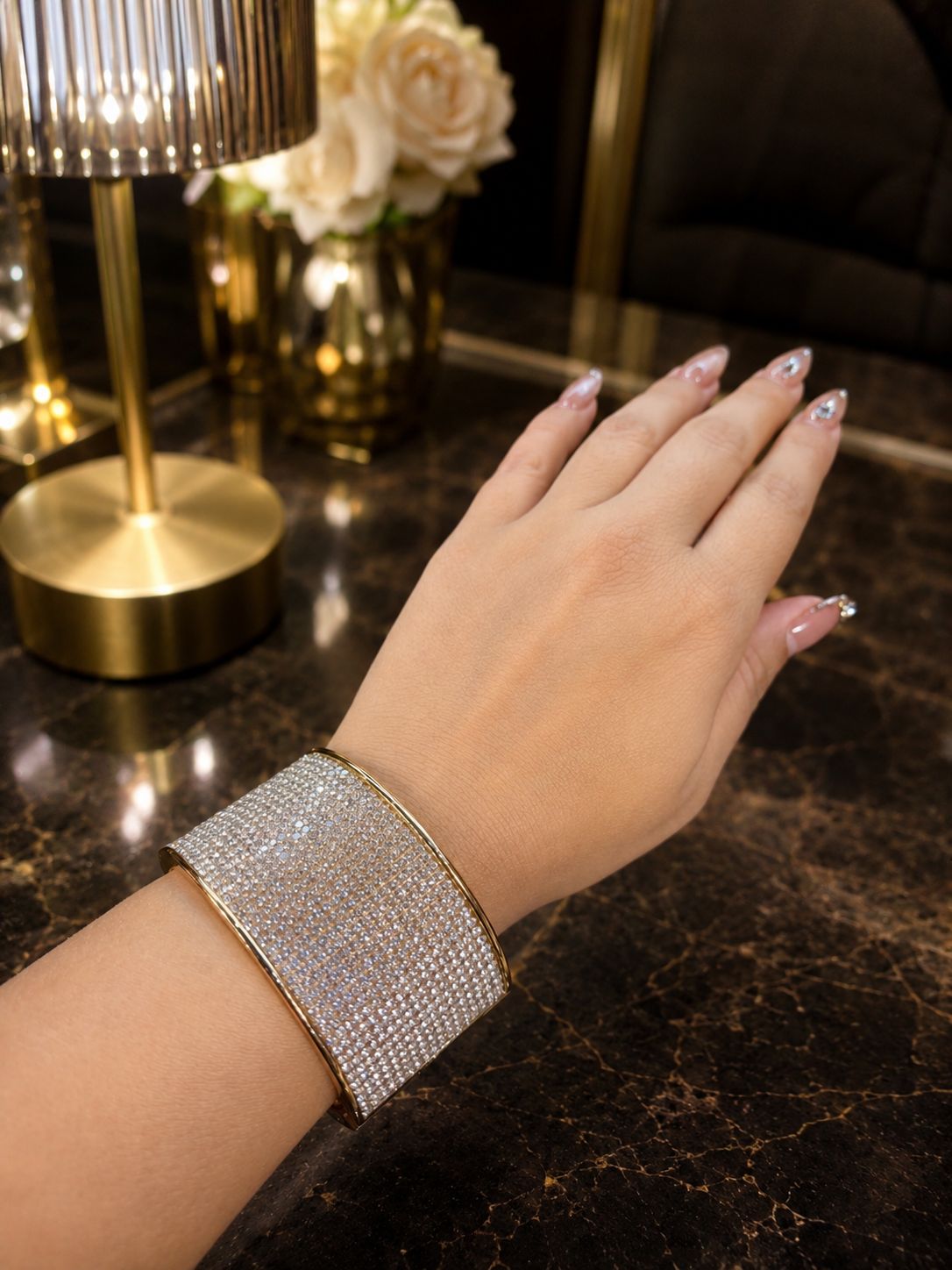 Diamond Drape Bracelet