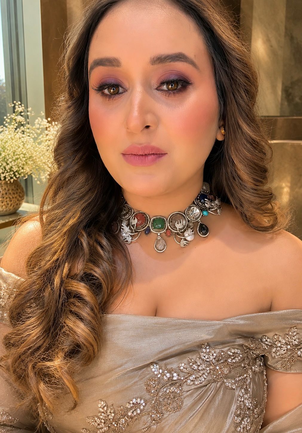 Sabyasachi Inspired Vintage Luxe Necklace Set