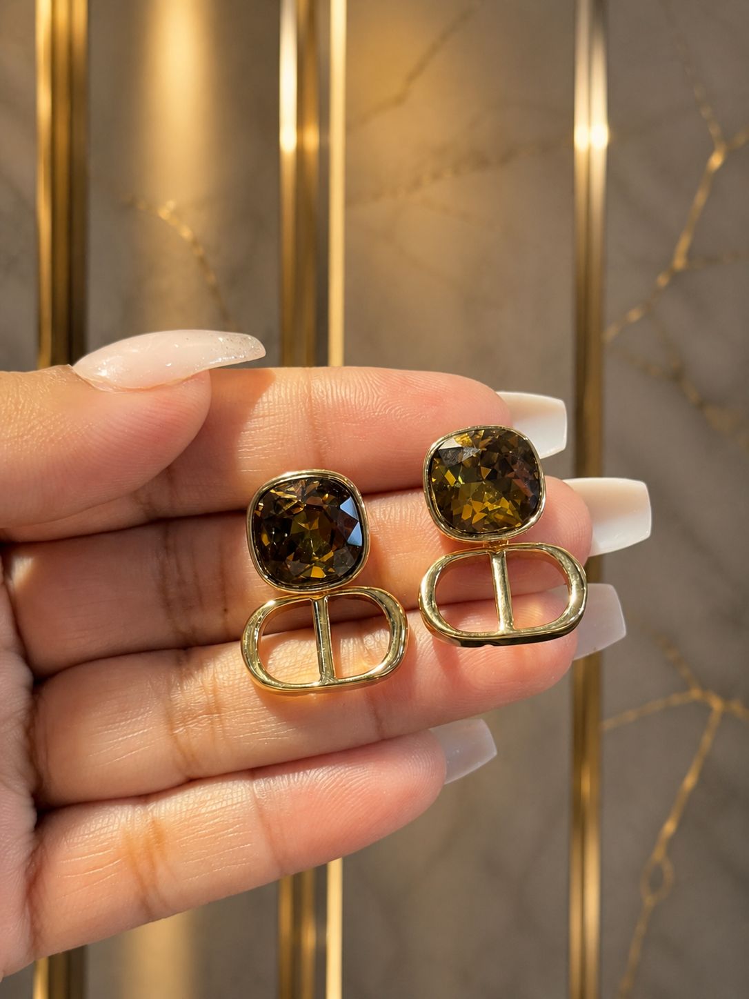 Luxe CD Studs