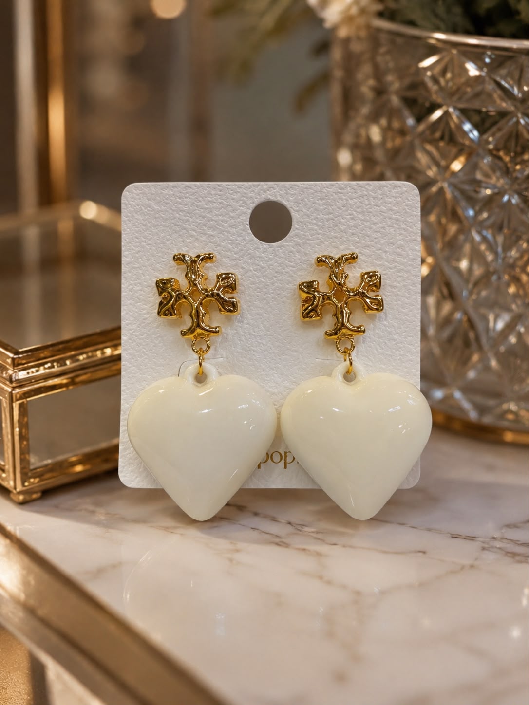 Tessa Heart Earrings