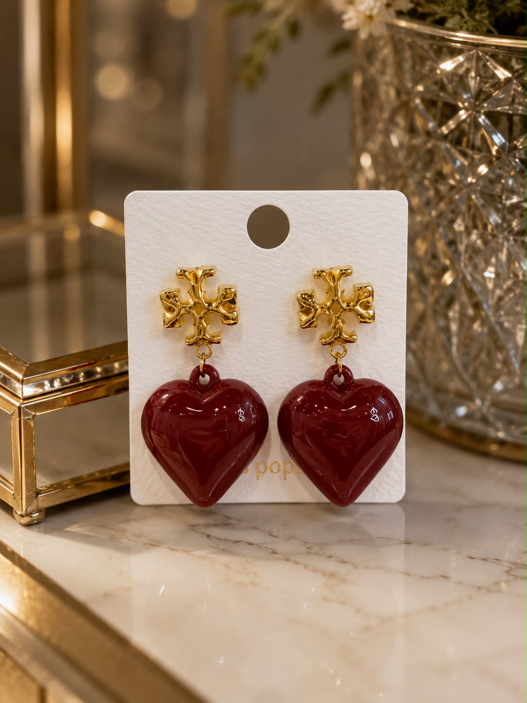 Tessa Heart Earrings