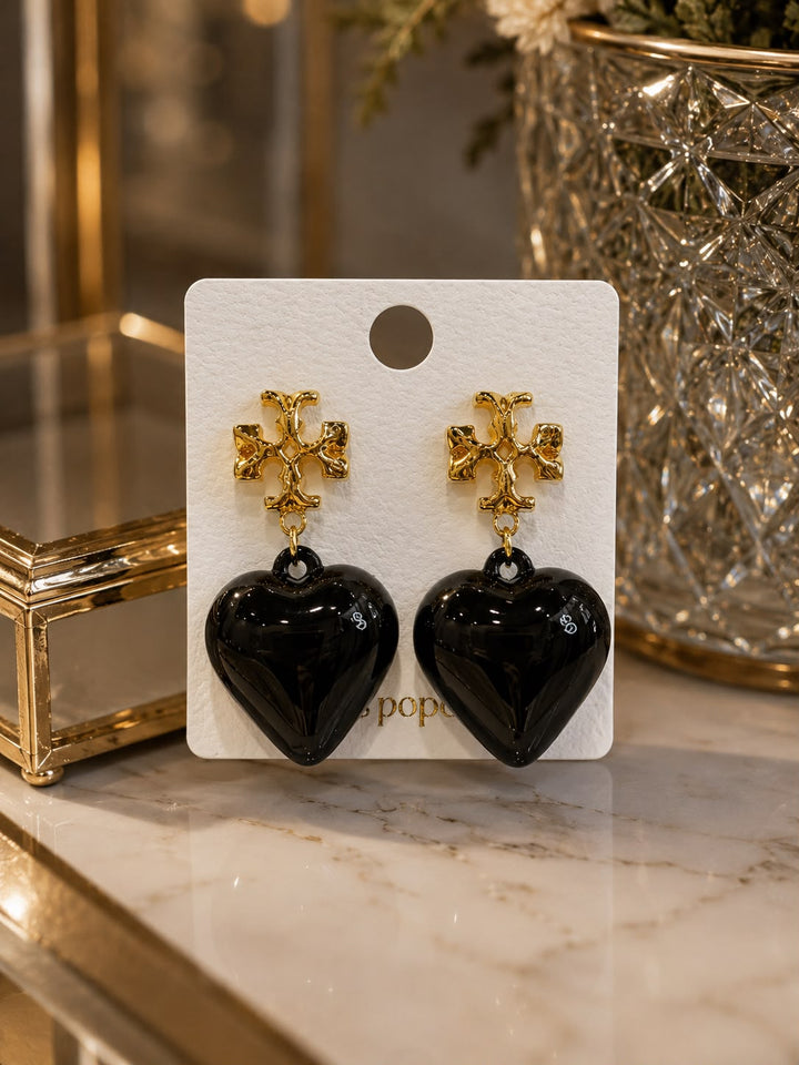 Tessa Heart Earrings