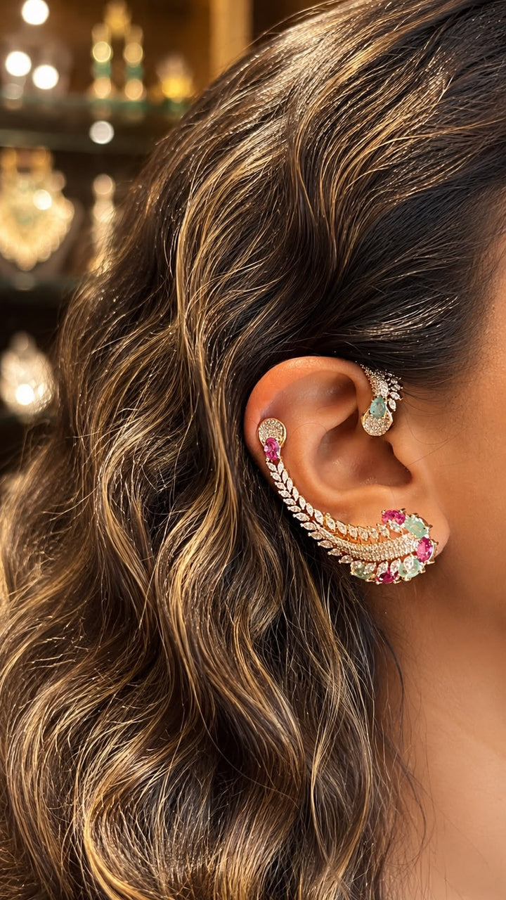 Blush Mint Ear Cuff