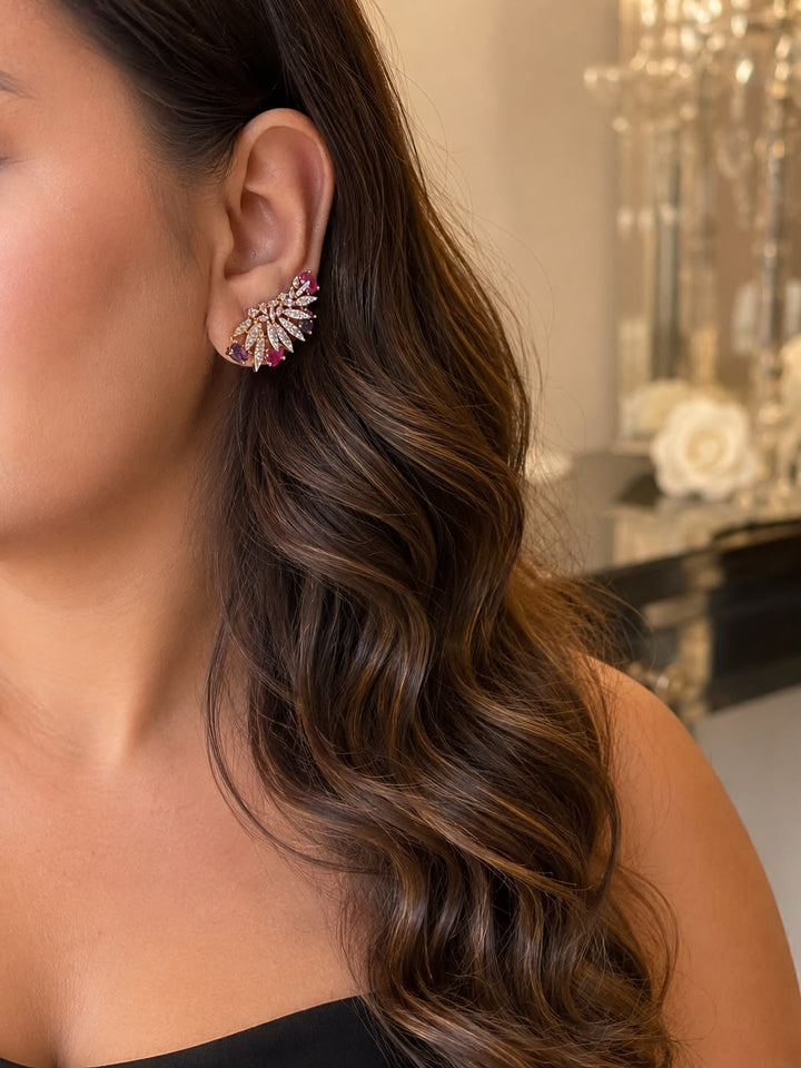 Kayra Floral Ear Cuff