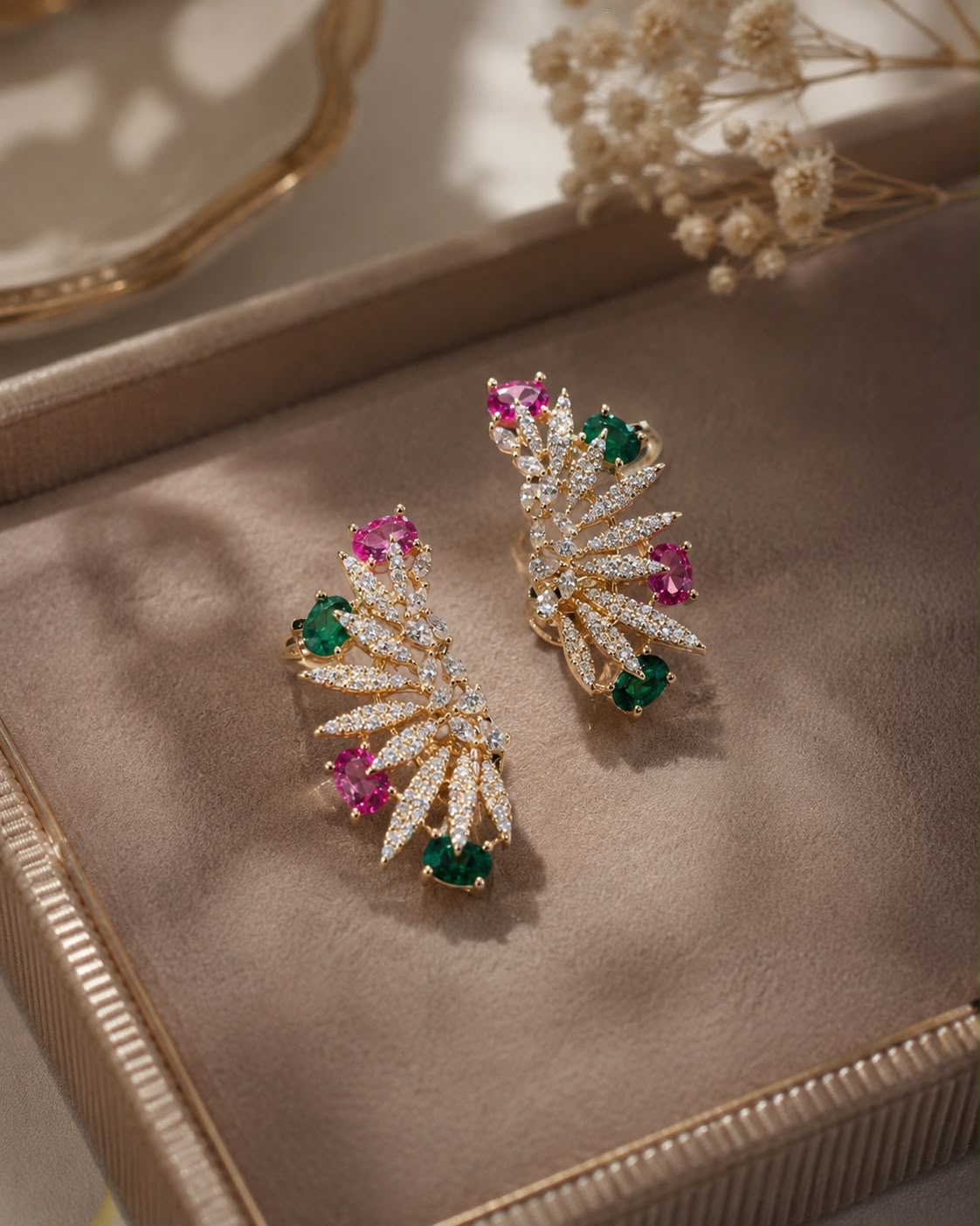 Kayra Floral Ear Cuff