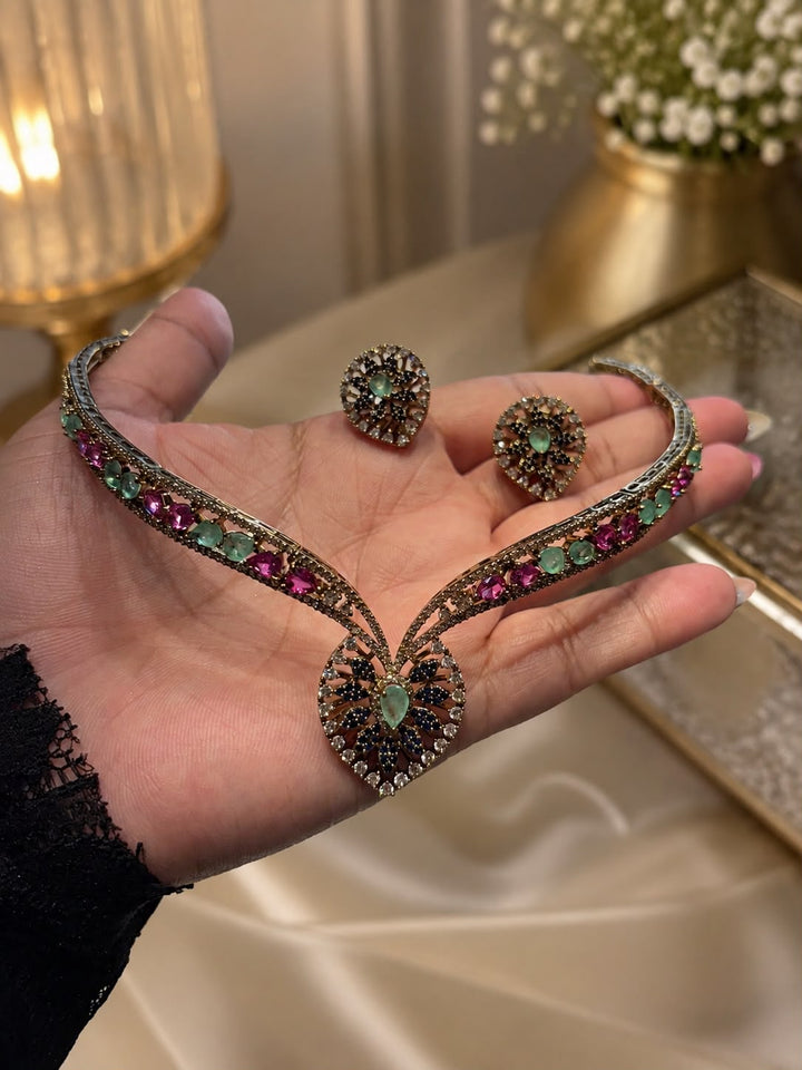 Ridhira Necklace Set