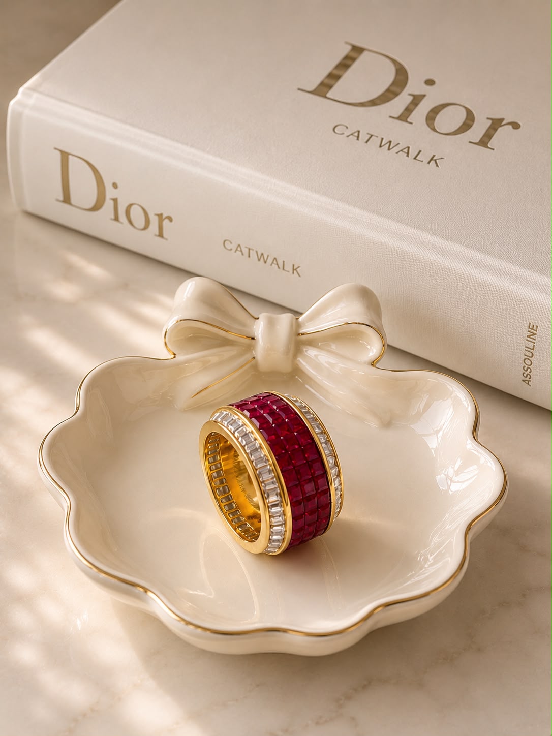Crimson Ruby Luxe Ring