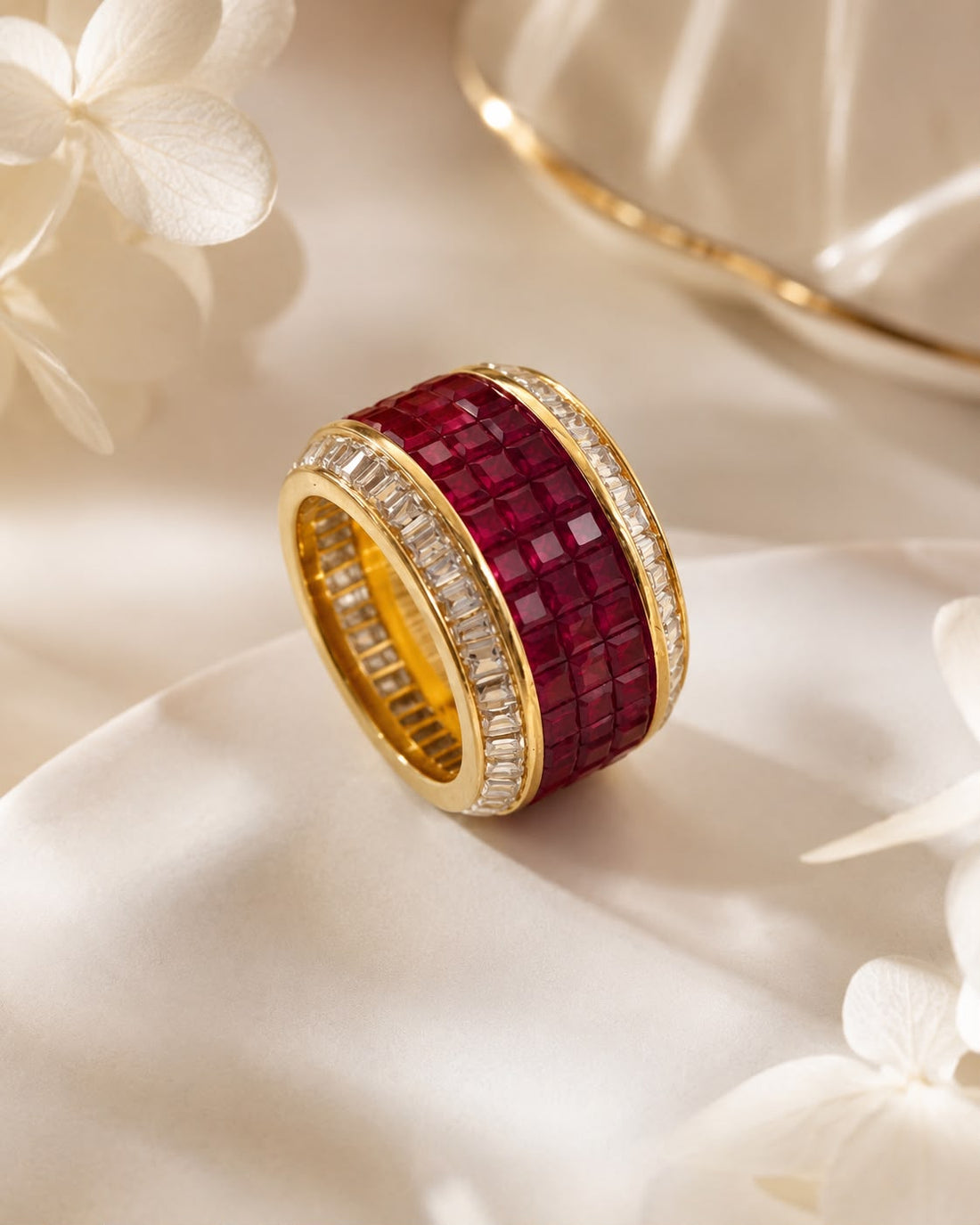 Crimson Ruby Luxe Ring