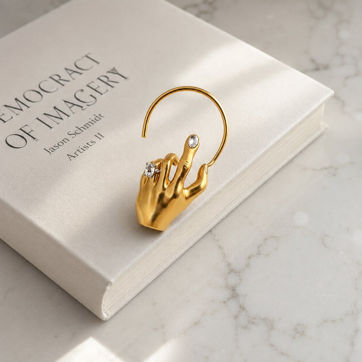 Statement Palm Ear Cuff