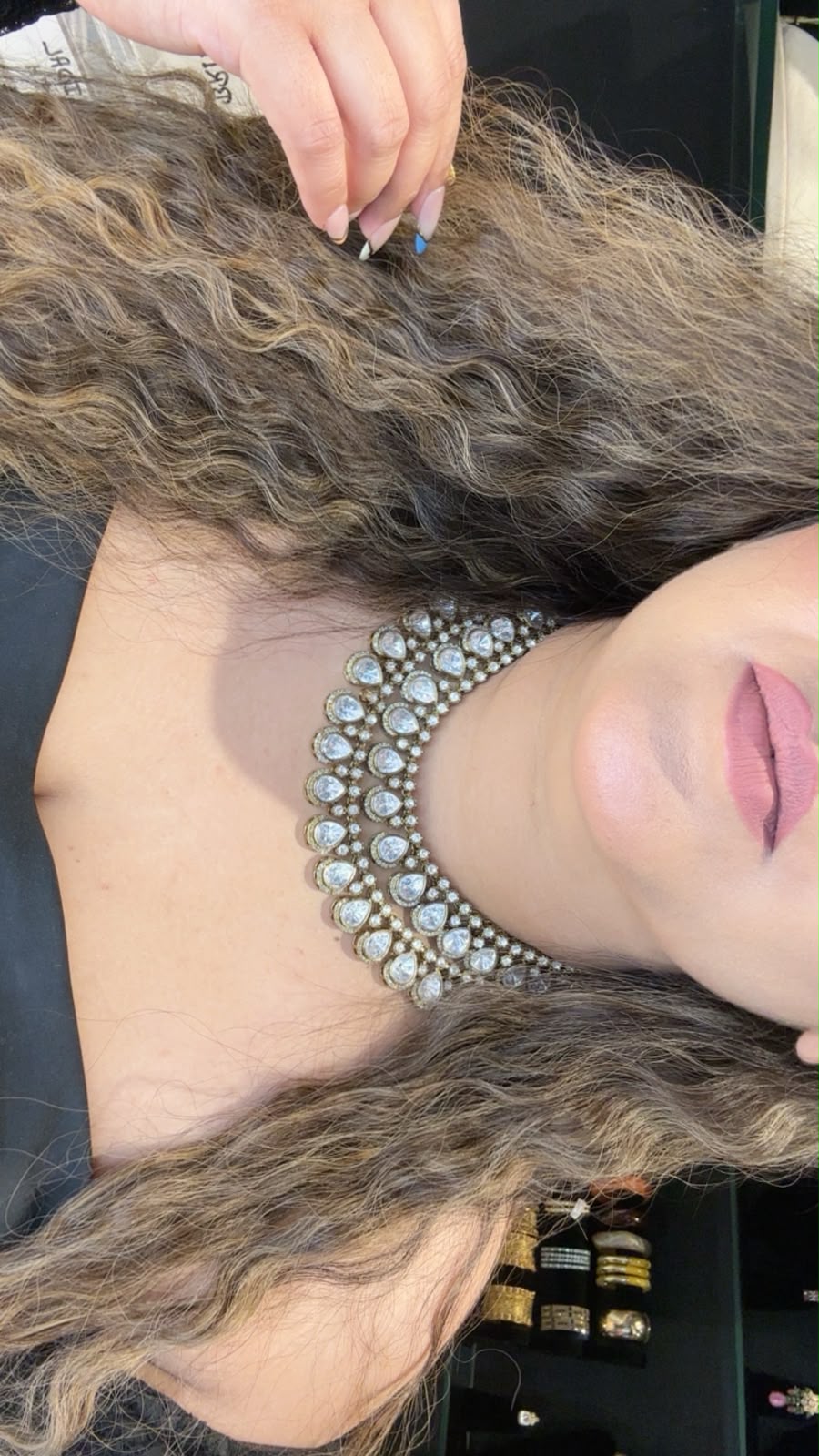 Double Layer Royal Necklace Set