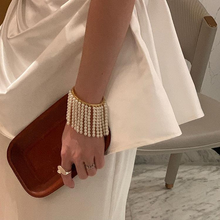 Lisa Pearl Bracelet – Elegant Minimal Freshwater Pearl Bracelet
